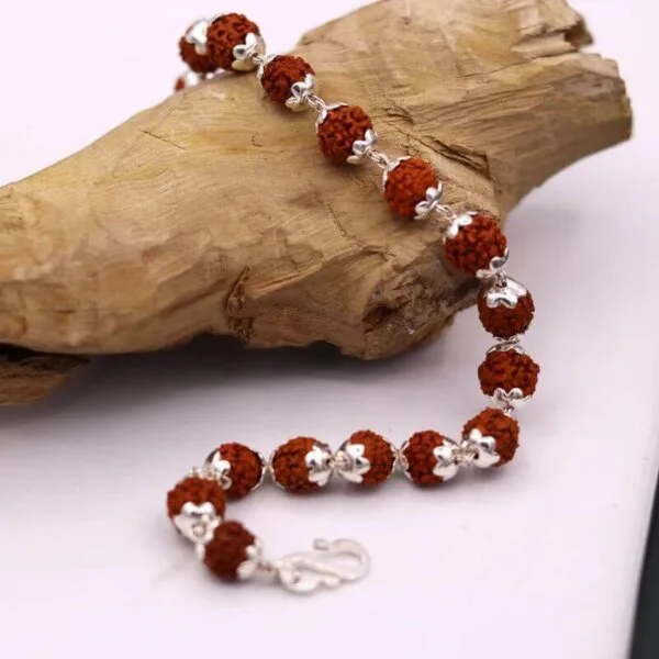 certified rudraksha beads bracelet