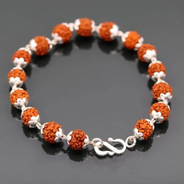 certified rudraksha beads bracelet