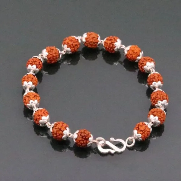 certified rudraksha beads bracelet