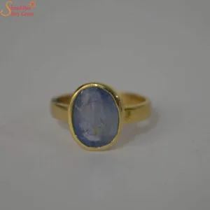 ceylon blue sapphire gemstone ring