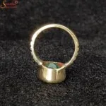 natural emerald gemstone ring