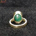 natural emerald gemstone ring