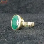 natural emerald gemstone ring