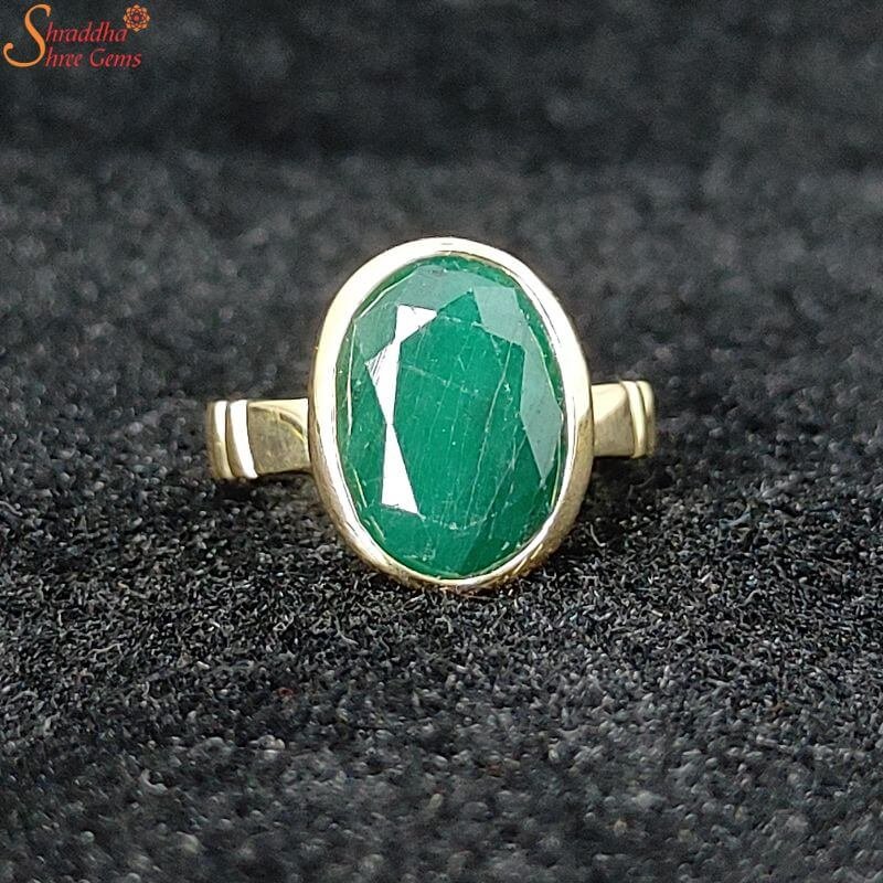 panna ring, emerald benefits, gemstones online, buy gemstones online, panna  stone price, emerald rings – CLARA