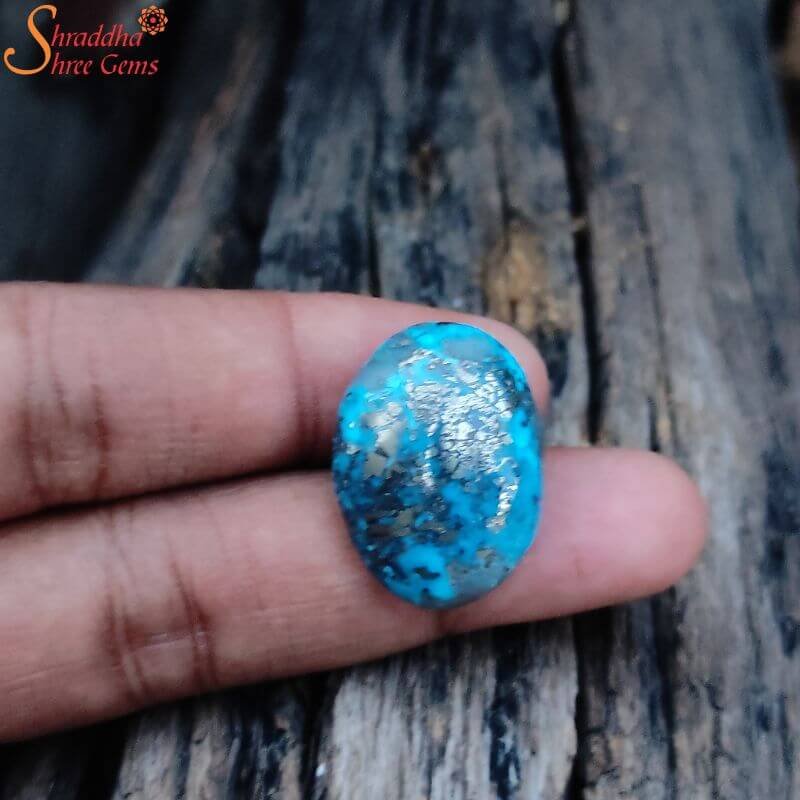 Natural Iran Turquoise Gemstone, Firoza Stone