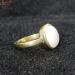 natural opal gemstone ring