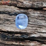 oval blue sapphire gemstone