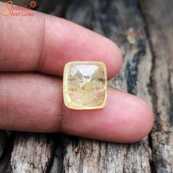 sri lanka yellow sapphire gemstone