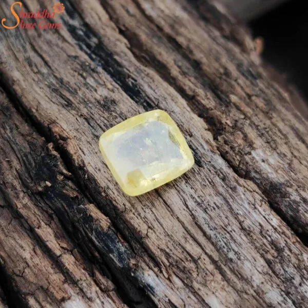 sri lanka yellow sapphire gemstone