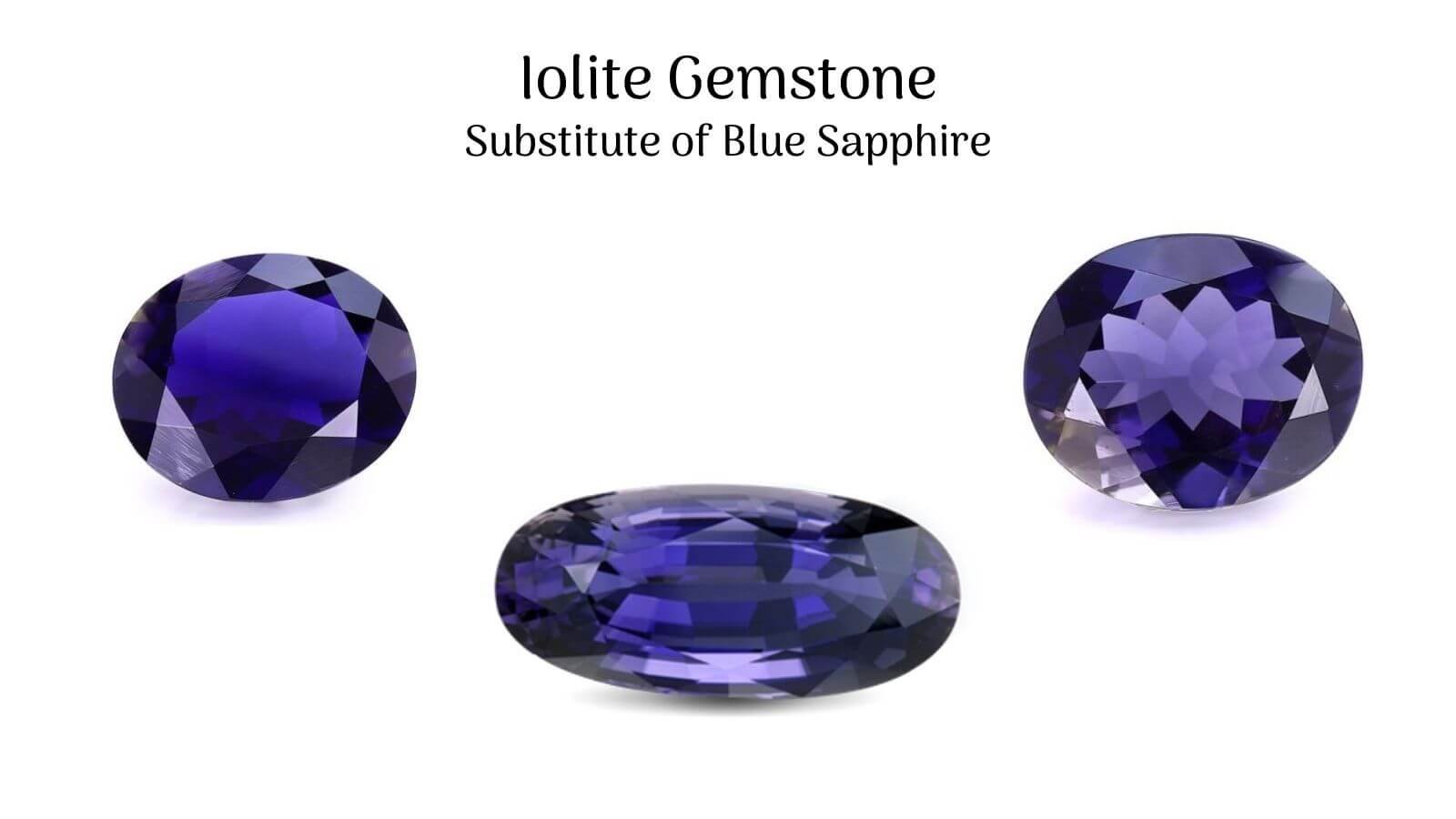 Iolite Gemstone Best Substitute of Blue Sapphire