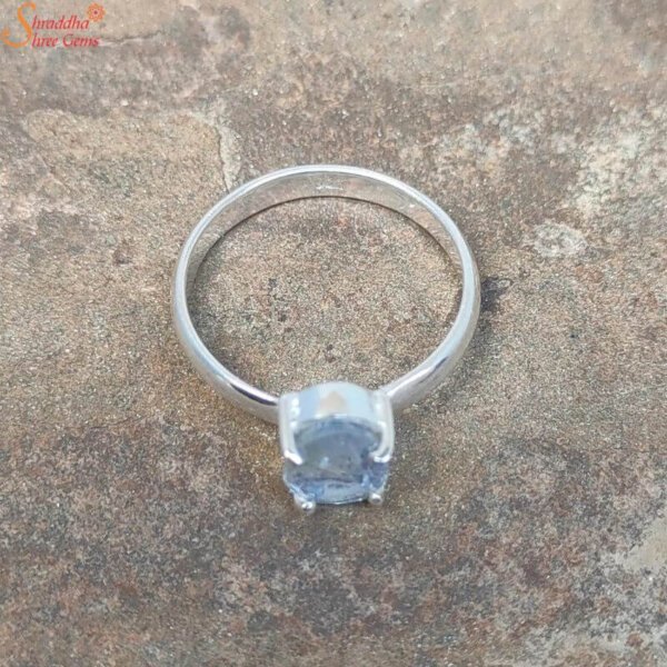 certified ceylon blue sapphire gemstone ring