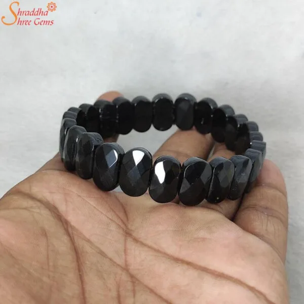black tourmaline gemstone bracelet