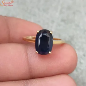 blue sapphire ring