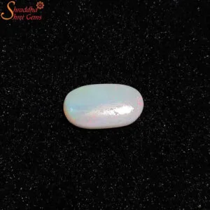 certified opal gemstone