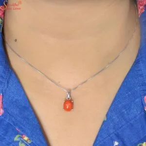 coral necklace