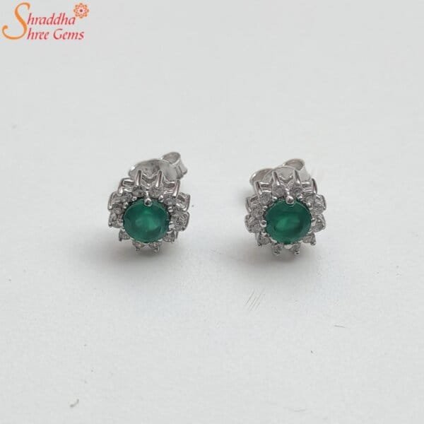 emerald earrings