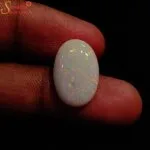 loose oval opal gemstone