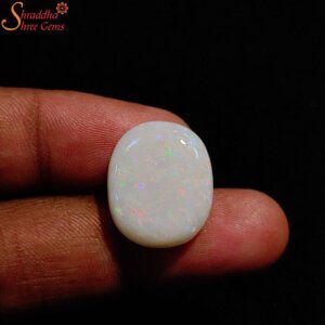 oval australia opal gemstone