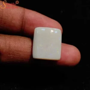 rectangle or square opal gemstone