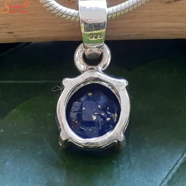 round lapis lazuli panchdhatu necklace