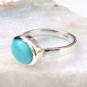 turquoise gemstone ring
