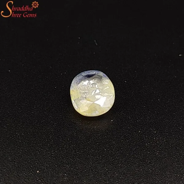 yellow and blue sapphire gemstone