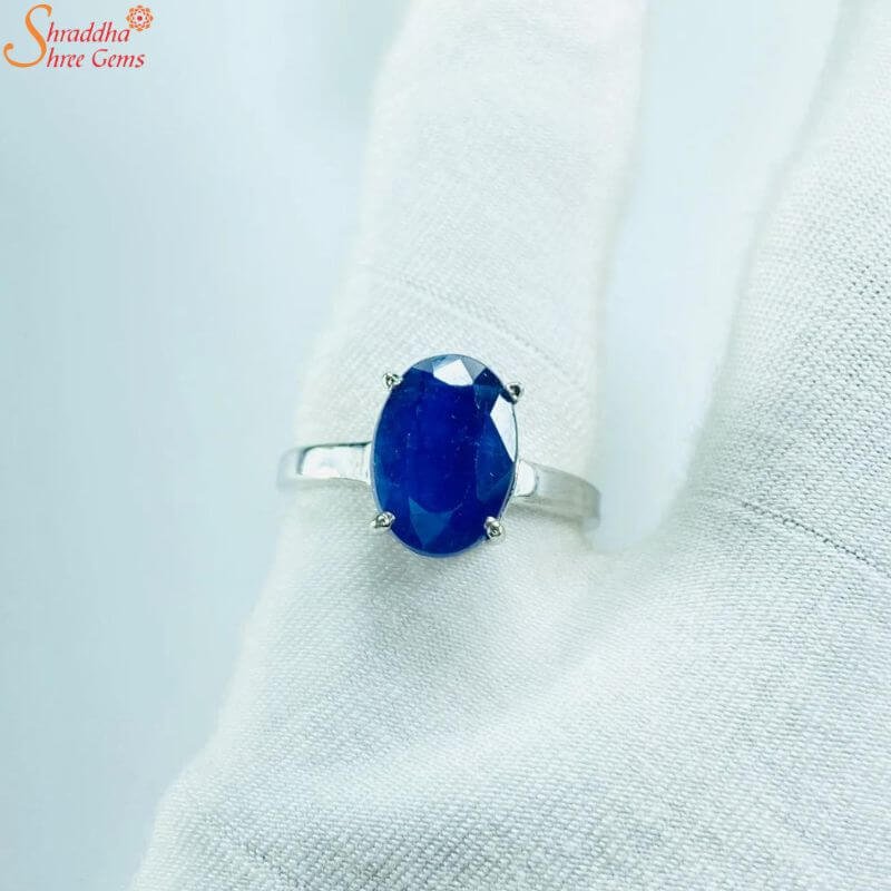 2 Ct Pear Cut Blue Sapphire 14K White Gold Plated Diamond Anniversary –  atjewels.in