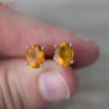 citrine earrings
