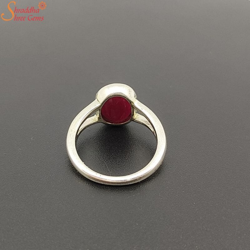 Buy RRVGEM Natural Ruby Stone Manik Ring Adjustable Panchdhatu Ring  Gemstone Gold Plated Ring ruby/manik Ring (3.00 Carat) For Men's/Women's  Online In India At Discounted Prices