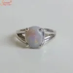 opal gemstone ring