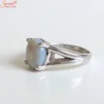 opal gemstone ring