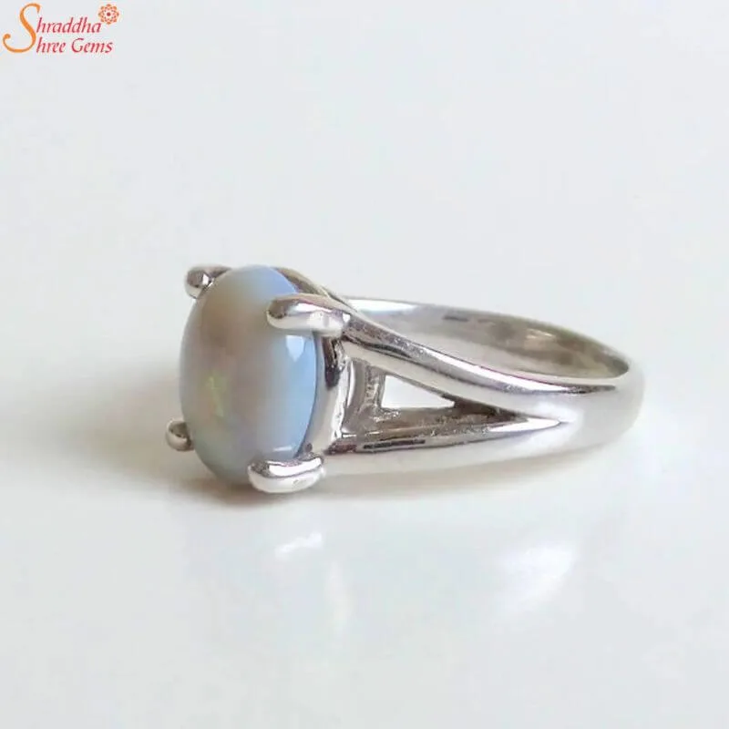 opal gemstone ring