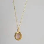 rose quartz pendant
