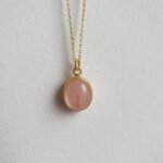 rose quartz pendant