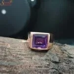 amethyst purple ring