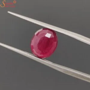 certified ruby gemstone