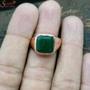 emerald panna ring