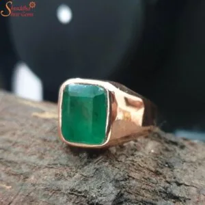 high quality emerald ring