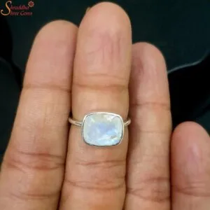 moonstone gemstone ring