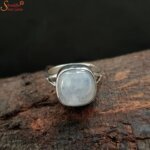 natural moonstone ring