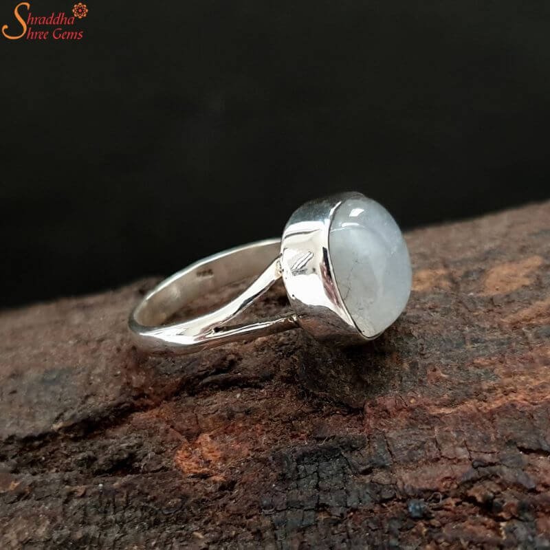 Buy CORAL Rainbow Moonstone Ring, Silver Moonstone Ring, Large Moonstone  Ring, Unique Silver Ring, Iridescent Statement Ring, Moonstone Jewelry  Online in India - Etsy