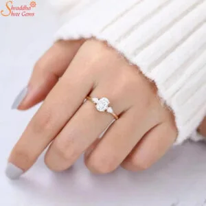 oval diamond engagement ring