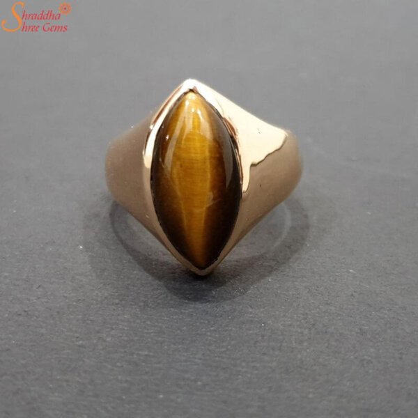 Showroom of Silver tiger stone gents ring | Jewelxy - 218747