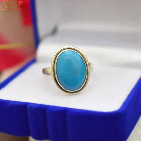 turquoise gemstone ring