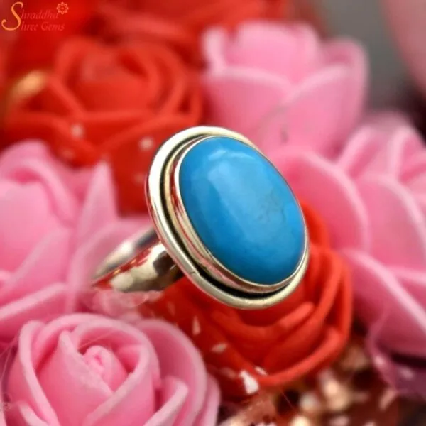 turquoise gemstone ring