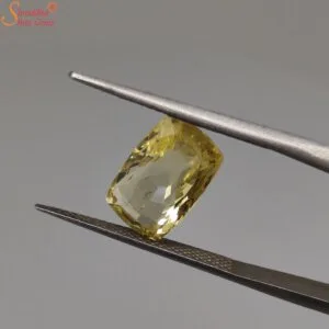 yellow sapphire gemstone