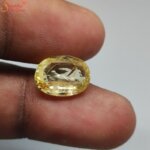 yellow sapphire or pukhraj gemstone