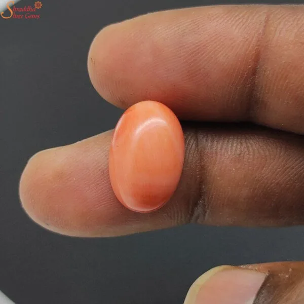 8 carat japan coral gemstone