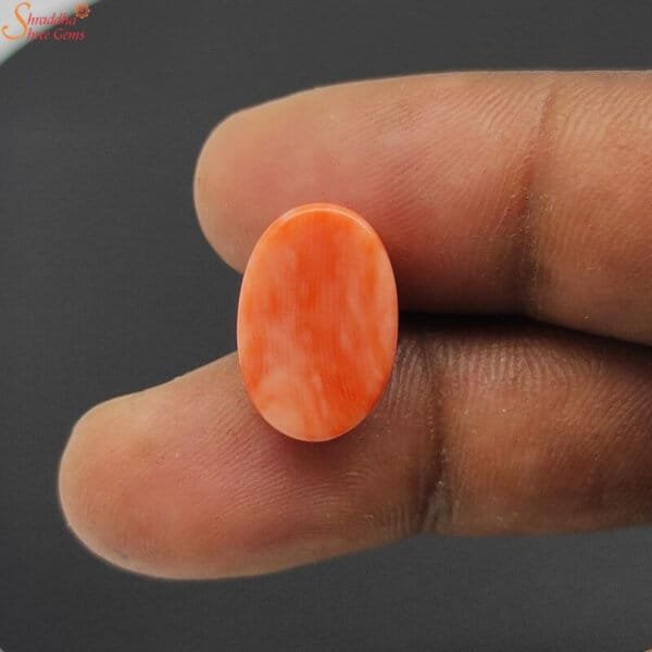 8 carat japan coral gemstone