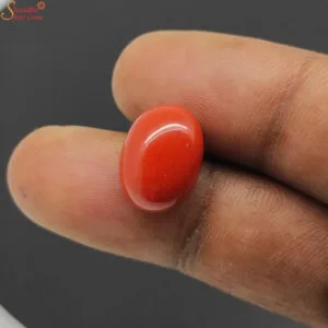 9 carat italian coral gemstone